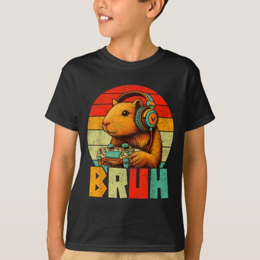Funny For Capybara Lovers Mens Boys Kids Graphics  T-Shirt (Vorderseite)