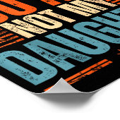 Funny For Father Dad From Daughter Father's Day Da Poster (Ecke)