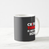 Funny For Skeptics - Critical Thinking Quotes Scie Kaffeetasse (VorderseiteRechts)