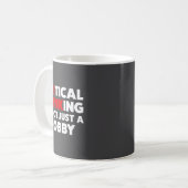 Funny For Skeptics - Critical Thinking Quotes Scie Kaffeetasse (Vorderseite Links)