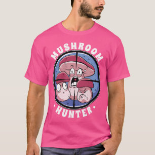 Funny Foraging Morels Fungi Mushroom Picker Mushro T-Shirt