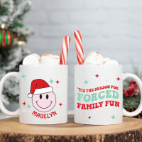 Funny Forced Family Funny Happy Face Personalisier