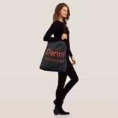 Funny Foreign English - Danm! Tragetaschen Mit Langen Trägern (Am Model)