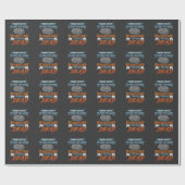 Funny Forensic Police Detective Zitat Geschenkpapier (Flach)