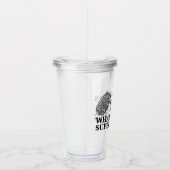 Funny Forensics Expert Acryltrinkbecher (Rechts)