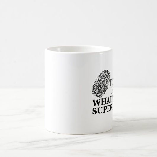 Funny Forensics Expert Kaffeetasse (Mittel)