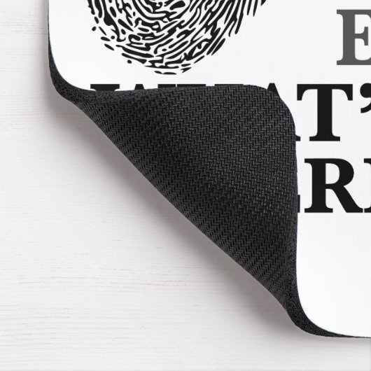 Funny Forensics Expert Mousepad (Ecke)