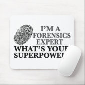 Funny Forensics Expert Mousepad (Mit Mouse)