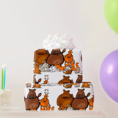 Funny Forest Animals Geschenkpapier