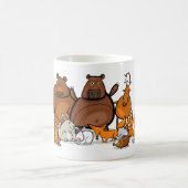 Funny Forest Animals Kaffeetasse (Mittel)