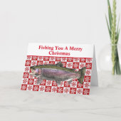 Funny Foreut Fishing Pub Weihnachten Feierliche Cu (Vorderseite)