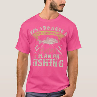 Funny Foreut Fishing Retirement Graphic Women Men T-Shirt