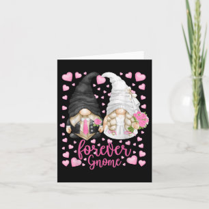 Funny Forever Gnome - Einzigartige Braut für Hochz Karte