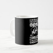 Funny Forklift Operator Kaffeetasse (Vorderseite Links)