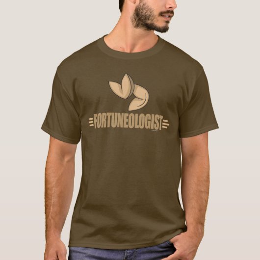 Funny Fortune Cookie Lover T-Shirt (Vorderseite)