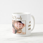 Funny Foto Best Friends Personalisierte Kaffee Tas Kaffeetasse (VorderseiteRechts)