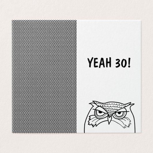 Funny Foto Birthday (Außenseite Aufgefaltet)