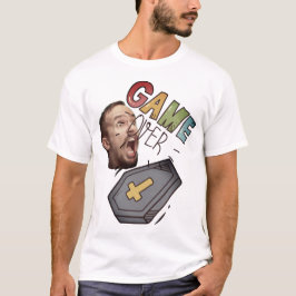 Funny Foto Halloween/Gamers Spiel über Coffin T-Shirt