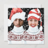 Funny Foto Personalisiert Weihnachten (Vorderseite)