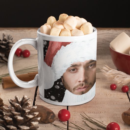 Funny Foto Personalisiert Weihnachten Kaffeetasse