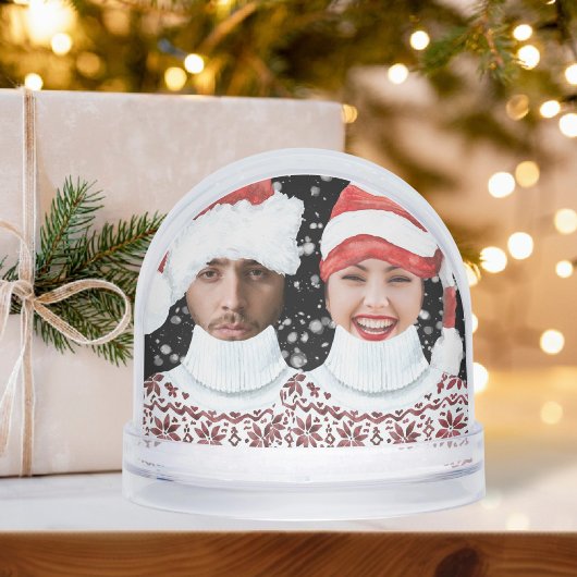 Funny Foto Personalisiert Weihnachten Let It Snow Schneekugeln