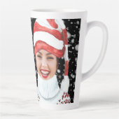 Funny Foto Personalisiert Weihnachten Milchtasse (Rechts)