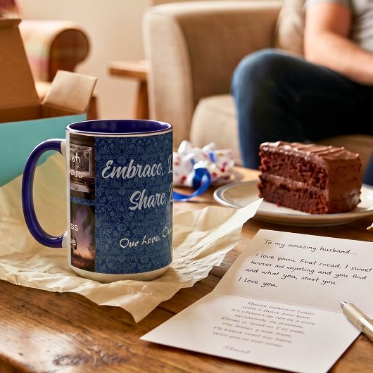Funny Foto Personalisierte Geschenke für Ehemann B Tasse