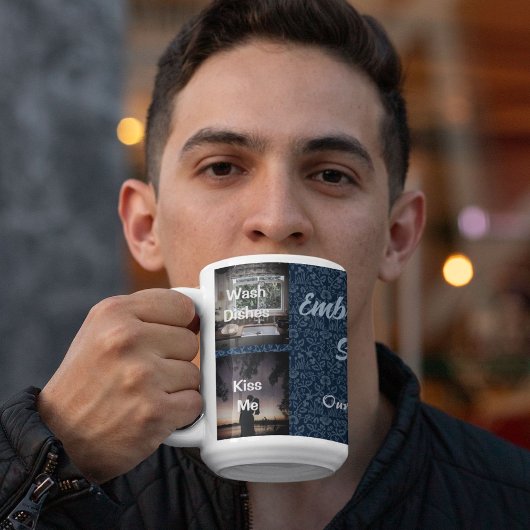Funny Foto Personalisierte Geschenke für Ehemann B Tasse