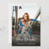 Funny Foto Save the Date Hochzeitsankündigung Einladung (Vorderseite)