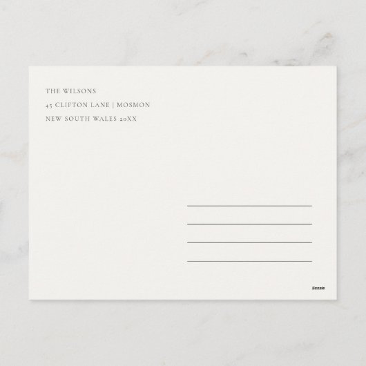 Funny Foto Ugly Sweater Leafy Rentier Weihnachten (Rückseite)