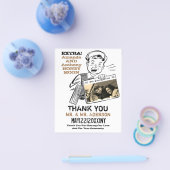 Funny Foto vielen Dank Flyer (Einzeln)