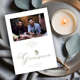 Funny Foto Vorschlag Gray Wedding Trauzeuge