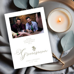 Funny Foto Vorschlag Gray Wedding Trauzeuge