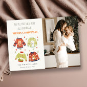 Funny Foto Winter Weihnachten Hört Ugly Sweater