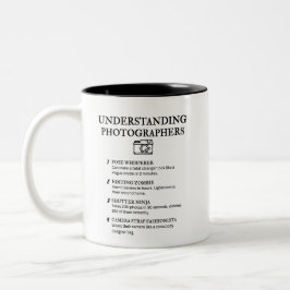Funny Fotograf Definitionen Zweifarbige Tasse