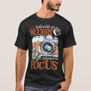 Funny Fotograf Gift T-Shirt Camera Fotografie