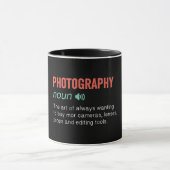 Funny Fotografy Definition Tasse (Zentrum)