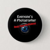 Funny Fotografy - Fotograf Go Manual Quote Button (Vorderseite)