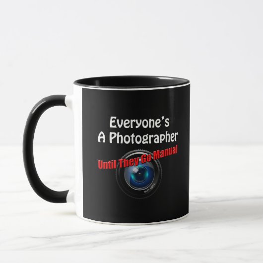 Funny Fotografy - Fotograf Go Manual Quote Tasse (Links)