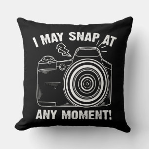 Funny Fotografy Gift für Männer Cool Fotografen Kissen