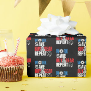 Funny Fotografy Zitat - Arbeit Gerettet Gear kaufe Geschenkpapier