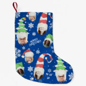 Funny Fotos Frohe Weihnachtsneuheit Kleiner Weihnachtsstrumpf (Vorderseite)