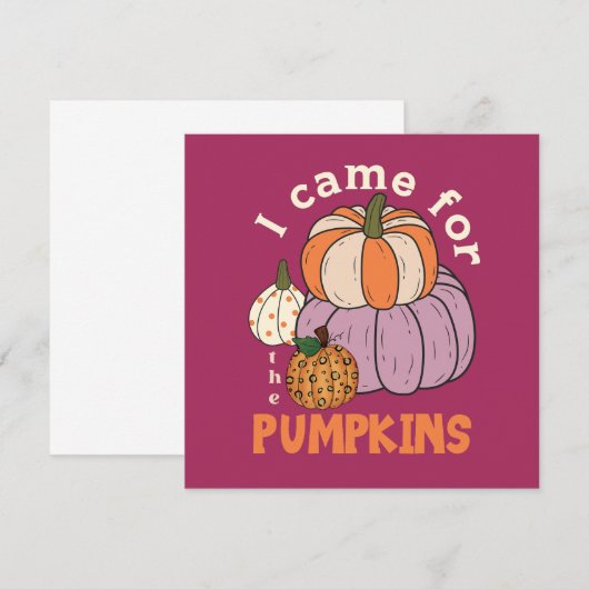 Funny Four Pumpkins Fall (Vorne/Hinten)