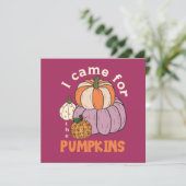 Funny Four Pumpkins Fall (Stehend Vorderseite)