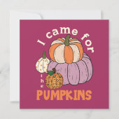Funny Four Pumpkins Fall (Vorderseite)