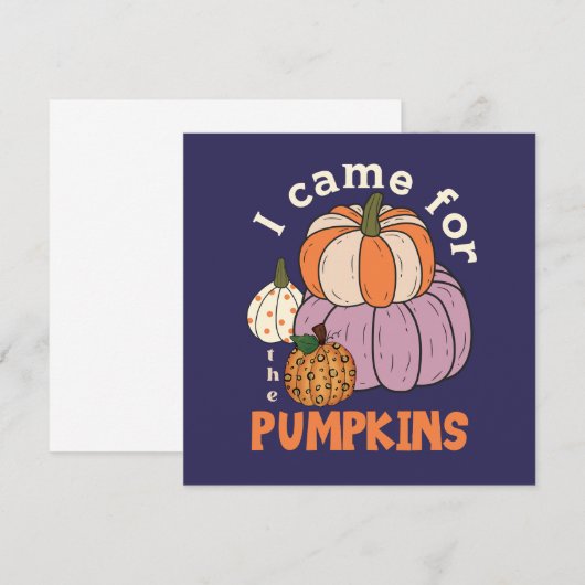 Funny Four Pumpkins Fall (Vorne/Hinten)