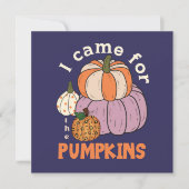 Funny Four Pumpkins Fall (Vorderseite)
