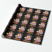 Funny Four Pumpkins Fall Geschenkpapier (Ungerollt)
