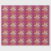 Funny Four Pumpkins Fall Geschenkpapier (Flach)