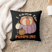 Funny Four Pumpkins Fall Kissen (Decke)